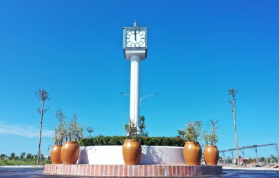 Cột đồng hồ - điểm nhấn tại KĐT Ecogarden